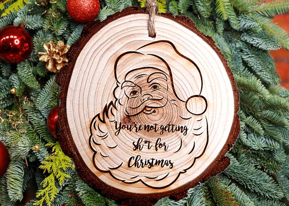 Christmas Ornaments Tacky Christmas Gifts Funny Santa Christmas