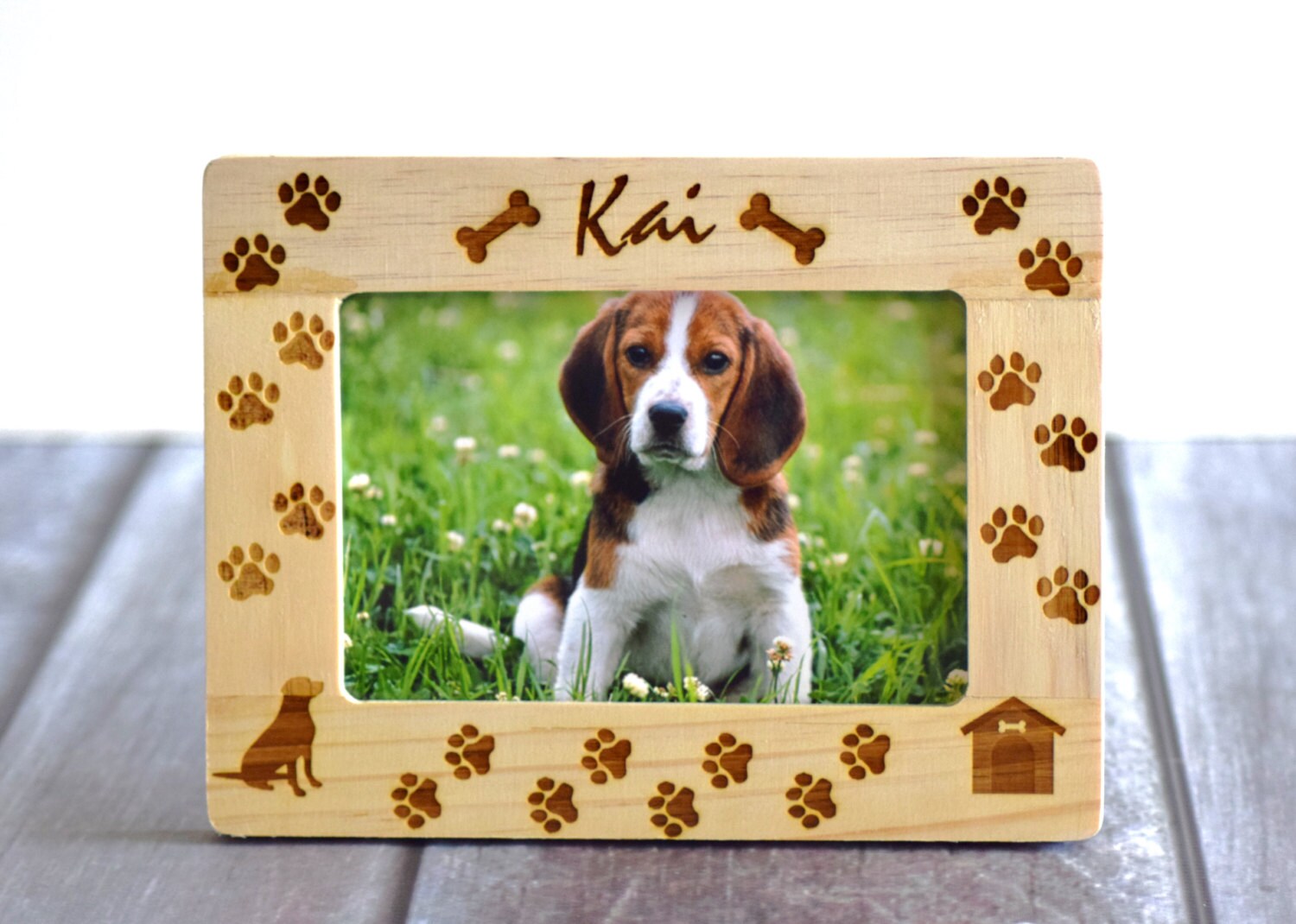 Personalized Pet Picture Frame Gift Dog Picture Frame 4x6 Etsy