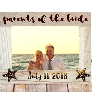Parents Of The Bride Parents Of The Bride Beach Wedding Parents Gift Wedding Thank You For Parents Of The Bride Groom Beach theme