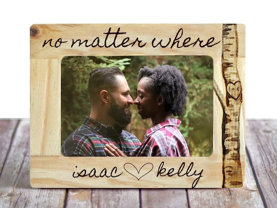 Long distance relationship store picture frame
