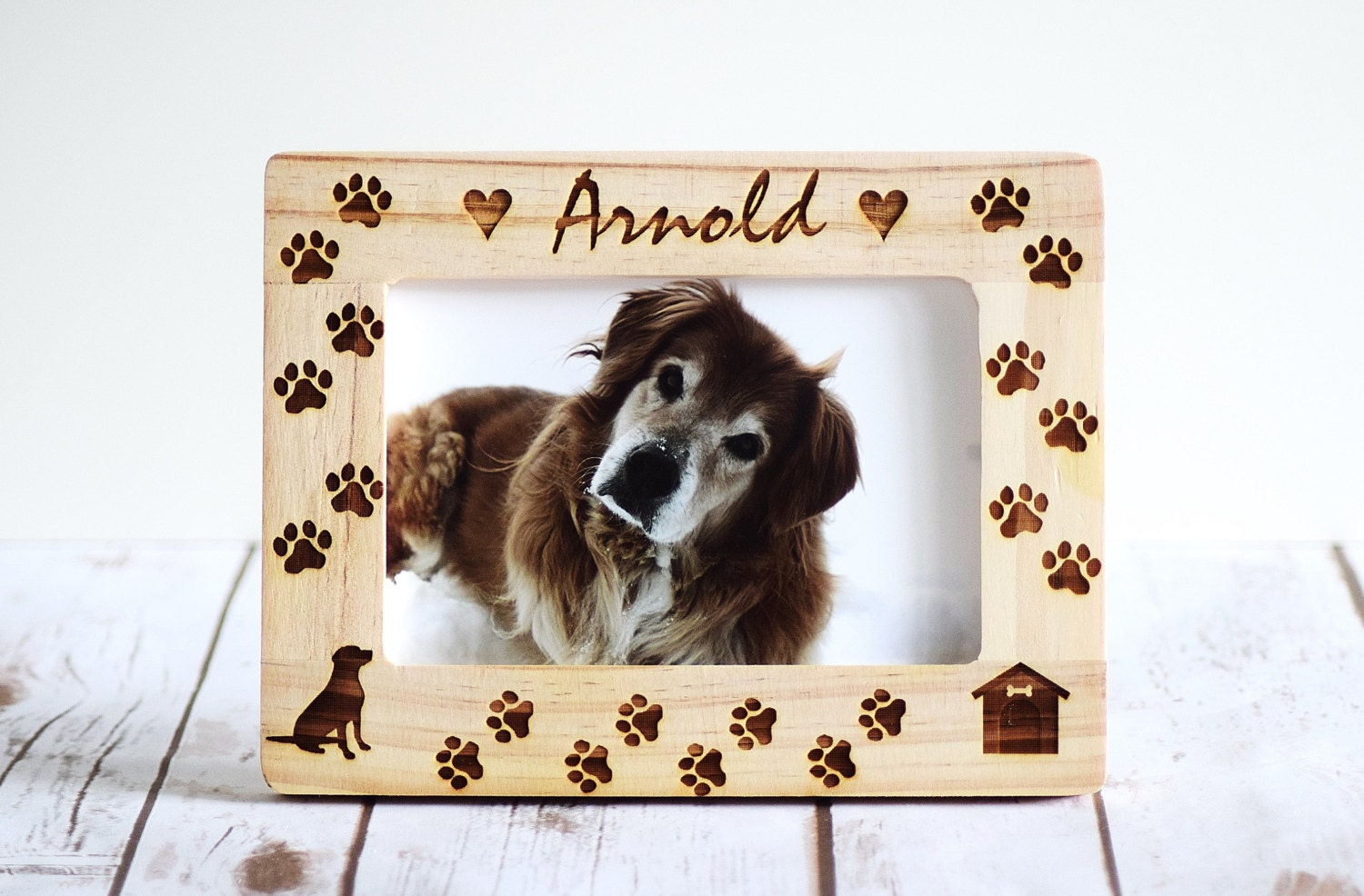 Fishing Buddies Dog Frame