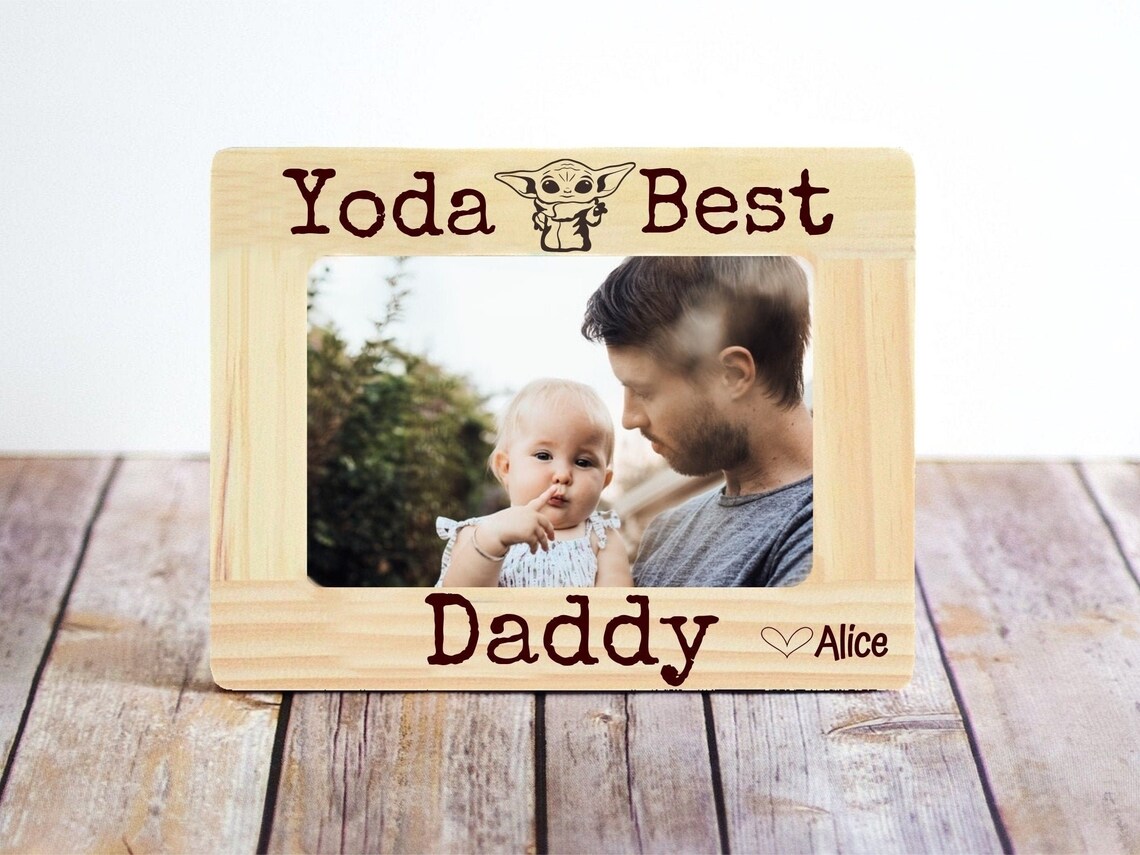 Father's Day Picture Frame From Daughter Picture Frame Etsy