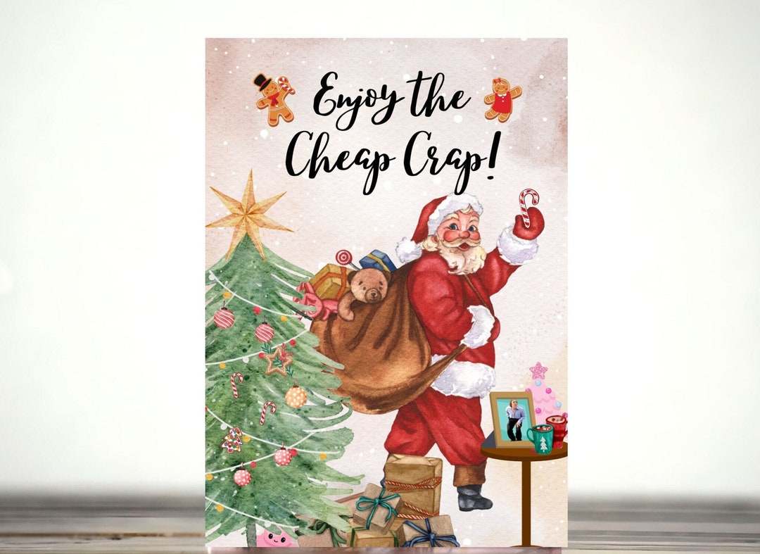 Funny Christmas Card, Funny Xmas Gifts, Funny Xmas Card, Meme Card