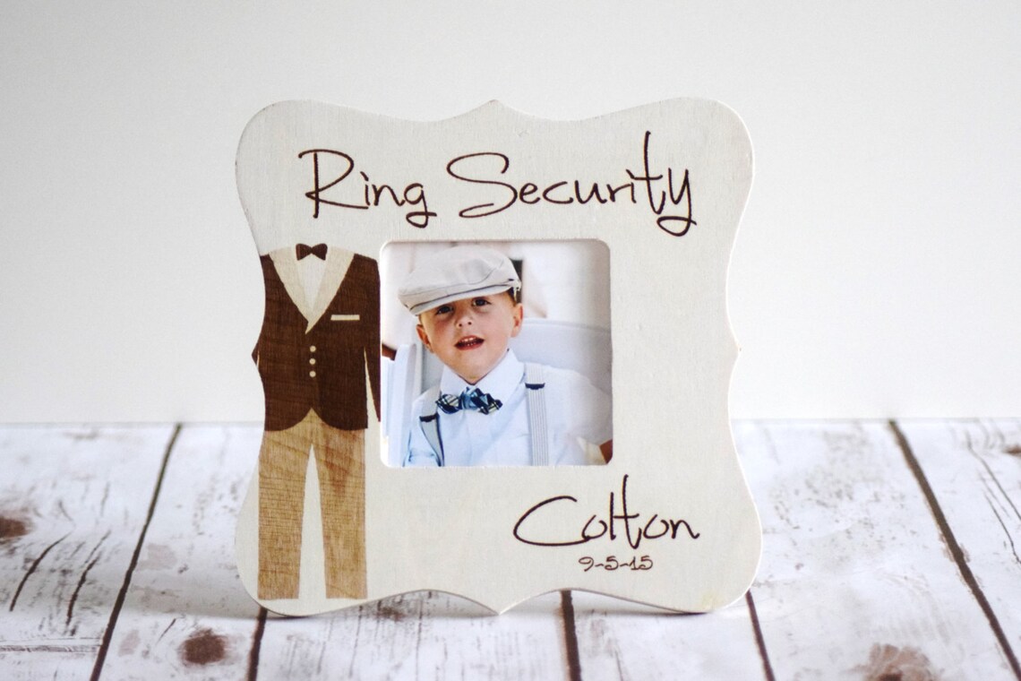 Ring Bearer Gift Ring Bearer Frame Ring Bearer Gifts Etsy