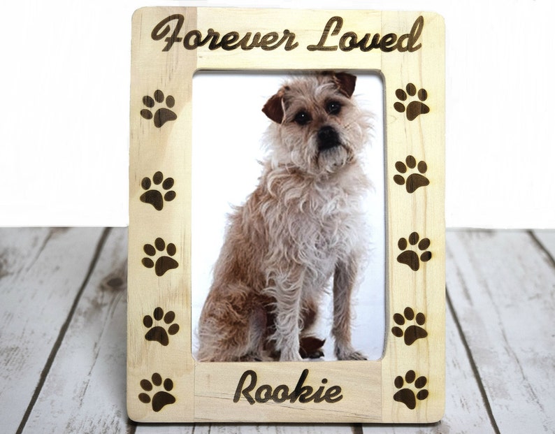 Dog Sympathy Gift Gift for Pet Lover Gift Custom Pet Frame