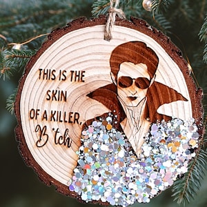TITSOAK Vampire, Skin Of A Killer Ornament, Funny Ornament, Office Gift Exchange