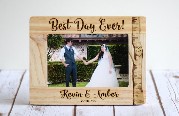 Wedding Picture Frames, Personalized Picture Frame, 4x6