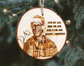 Christmas Vacation Clark Wood Ornament: Funny Gag Gift
