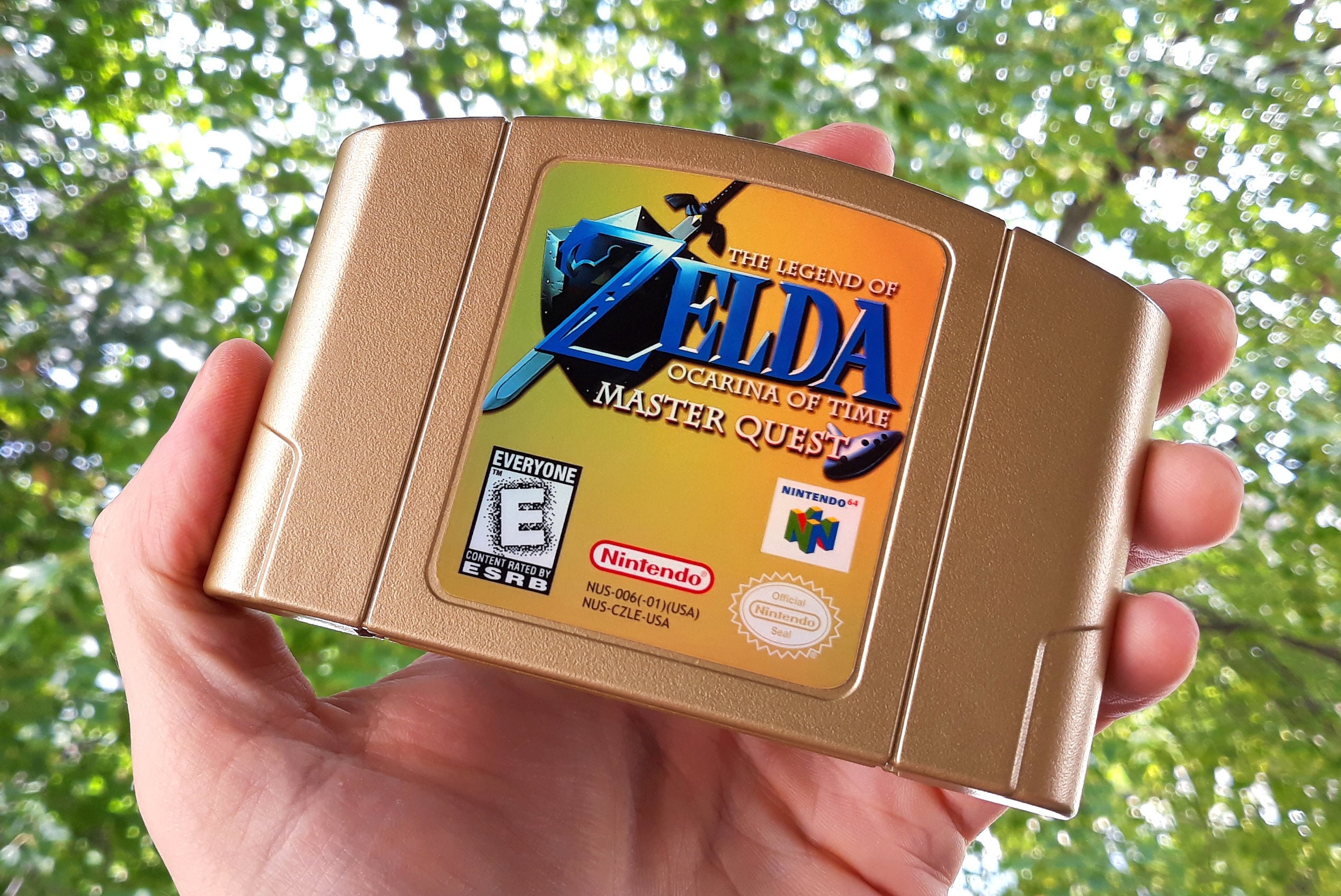 Ocarina of Time Master Quest on a Cartridge?!