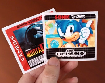 Sega Genesis Cart Labels