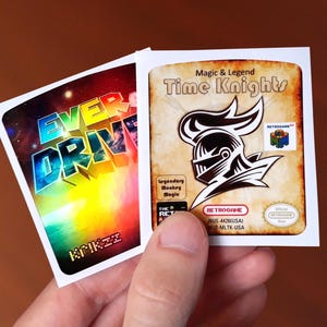 N64 Cartridge Labels