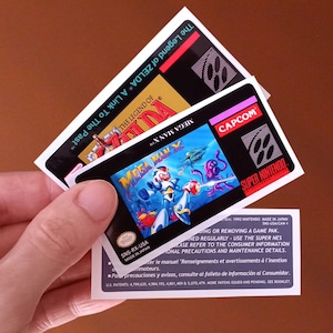 SNES Modulband Etiketten