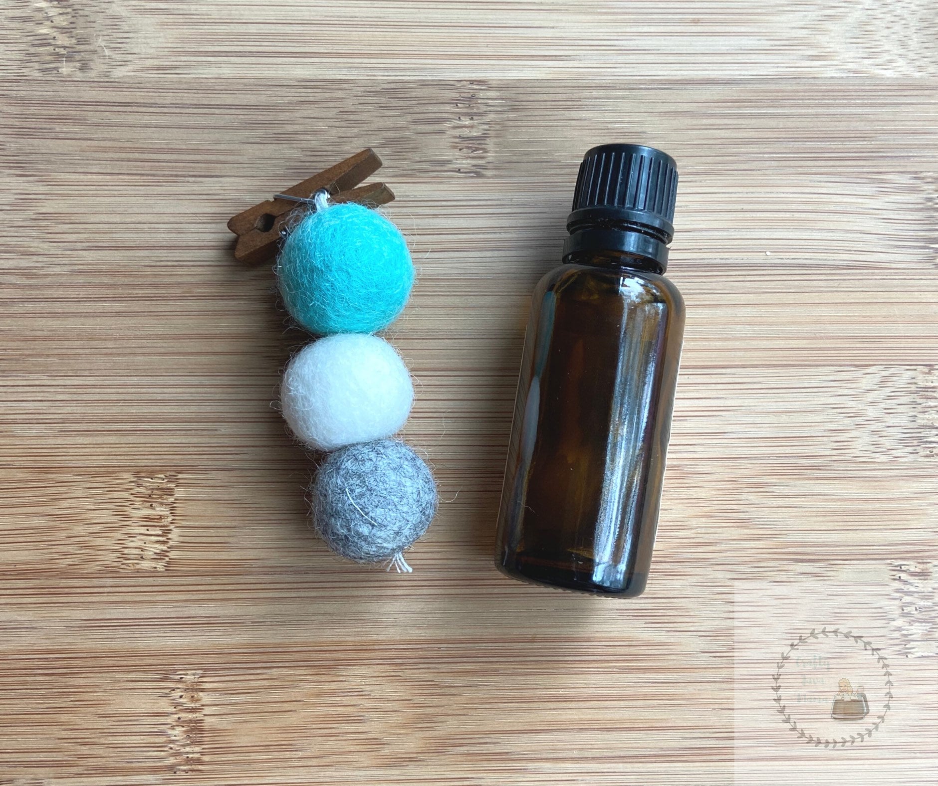 Car Air Freshener Felt Ball Air Freshener Essential Oil Etsy