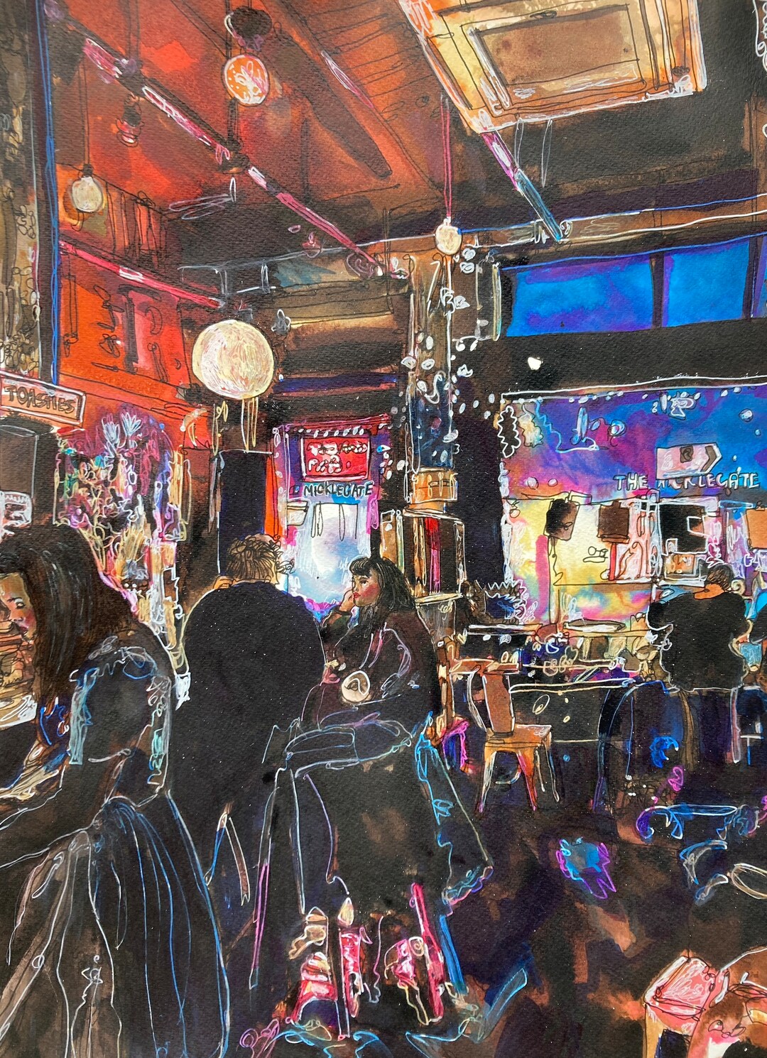 Micklegate Social - PRINT - Etsy