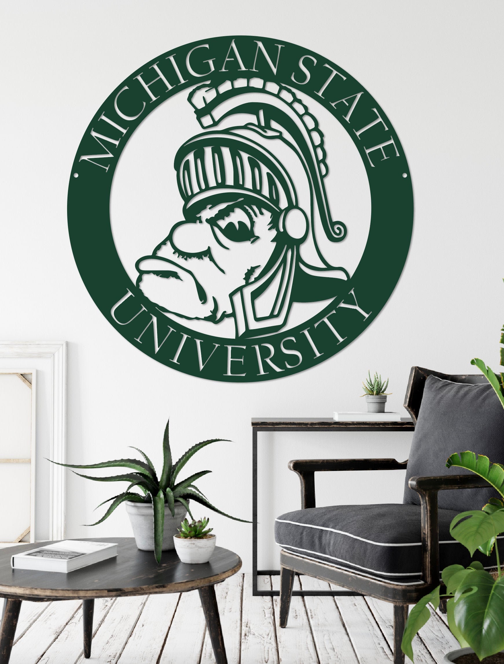 Large 36 Msu Gruff Sparty Etsy Large 36 Msu Gruff Sparty Etsy
