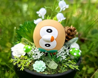 Rowlet Terrarium