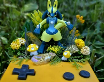 Shiny Lucario Gameboy Terrarium