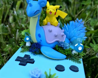 Pikachu Lapras Gameboy Terrarium