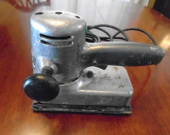 Black and decker sander. Vintage sander. electric sander.sander
