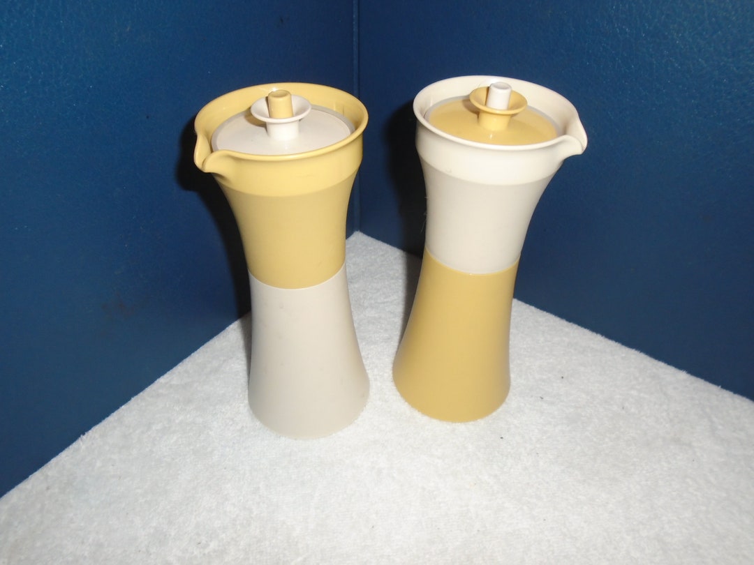 Tupperware Salad Dressing Containers Vintage Tupperware Etsy