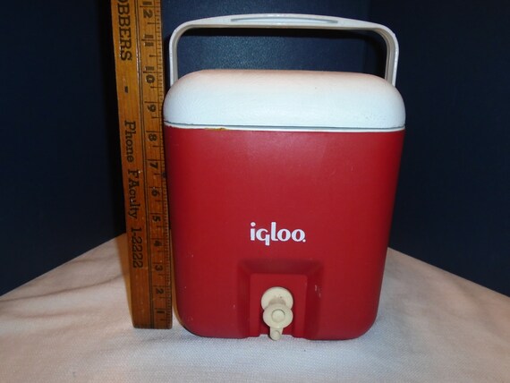 vintage igloo water cooler