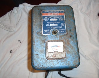 Vintage Allstate Battery Charger, Guitar Effects Box Parts
