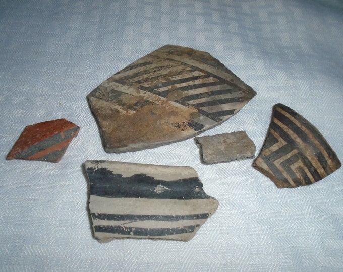 OLD Native American Pottery Shards. Pottery Shards. Pottery. Native