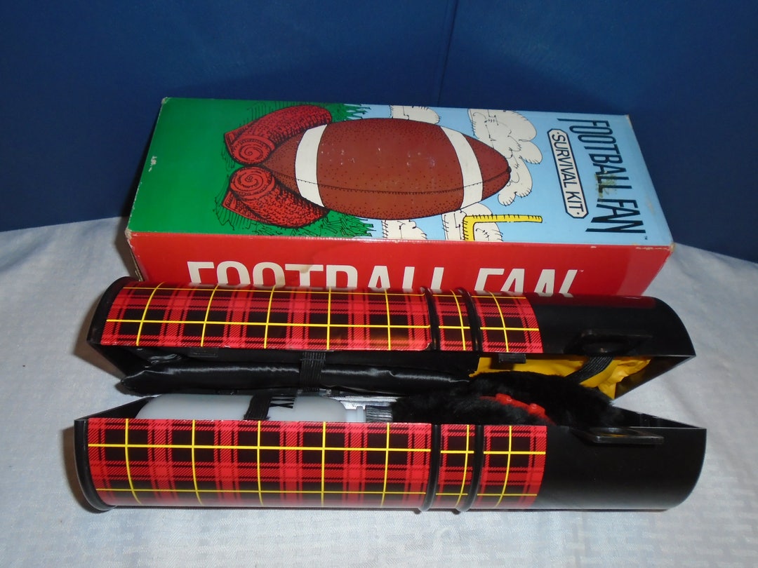 Vintage Football Fan Survival Kit. Football Fan. Football Etsy
