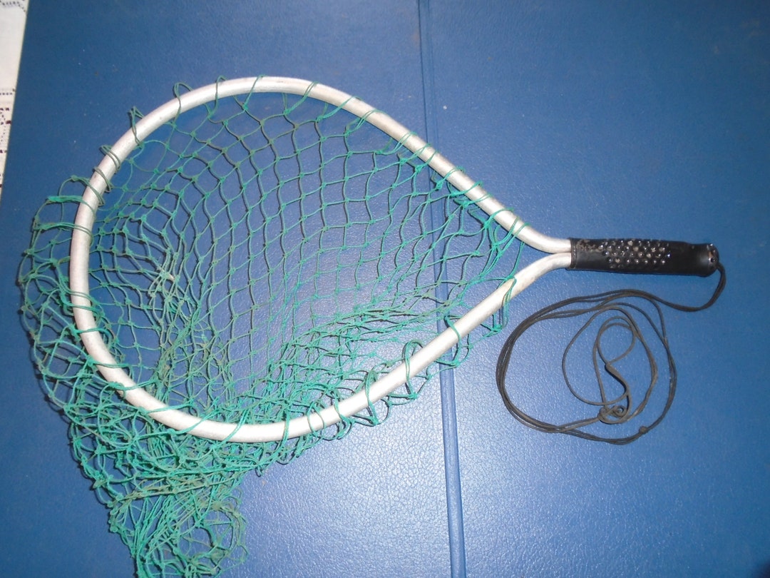 Vintage Fly Fishing Net Landing Net Etsy