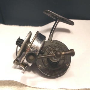 bache brown fishing reel Airex (Bache Brown) Mastereel Model 2 Spinning Reel, Box, Paperwork & My Bait Shop, LLC VINTAGE BACHE BROWN 'SPINSTER' MARK