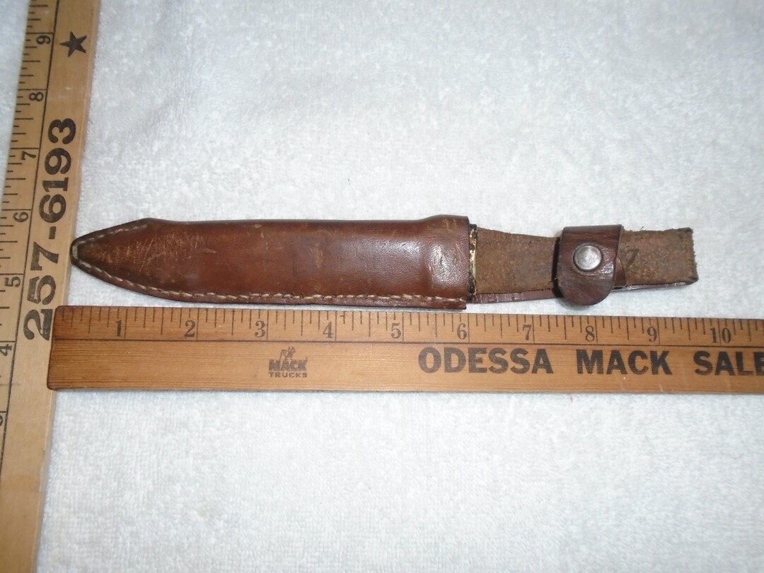 Old Leather Knife Sheath for Repair, See Photos Etsy