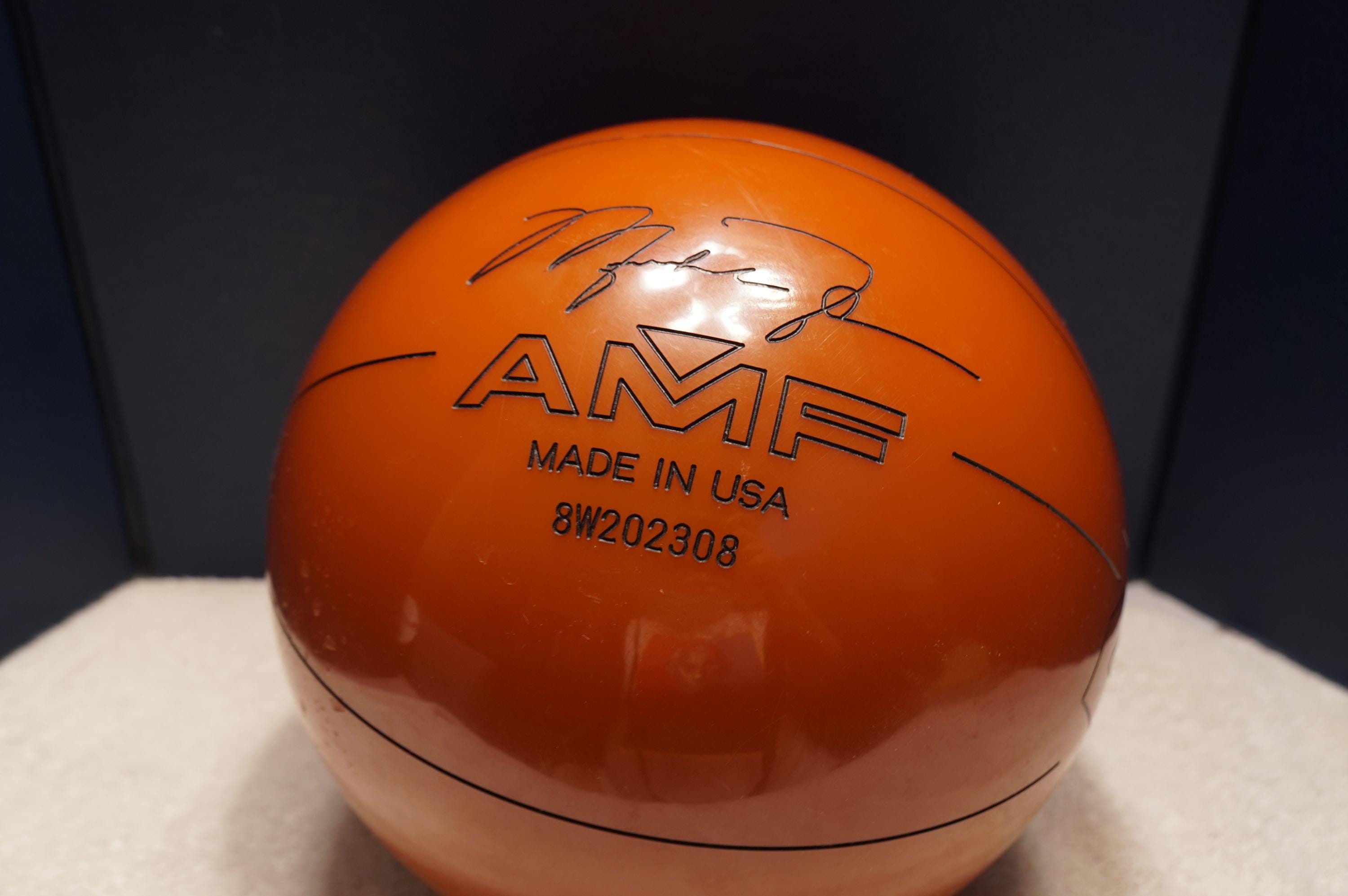 Vintage AMF Michael Jordan Bowling Ball, Undrilled Bowling Ball - Etsy