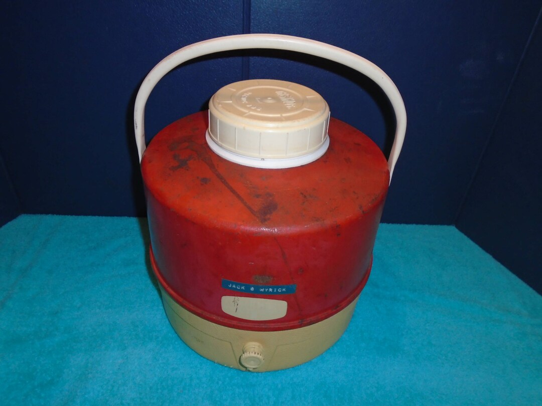 Thermos Water Cooler Beverage Cooler Vintage Cooler Cooler Etsy
