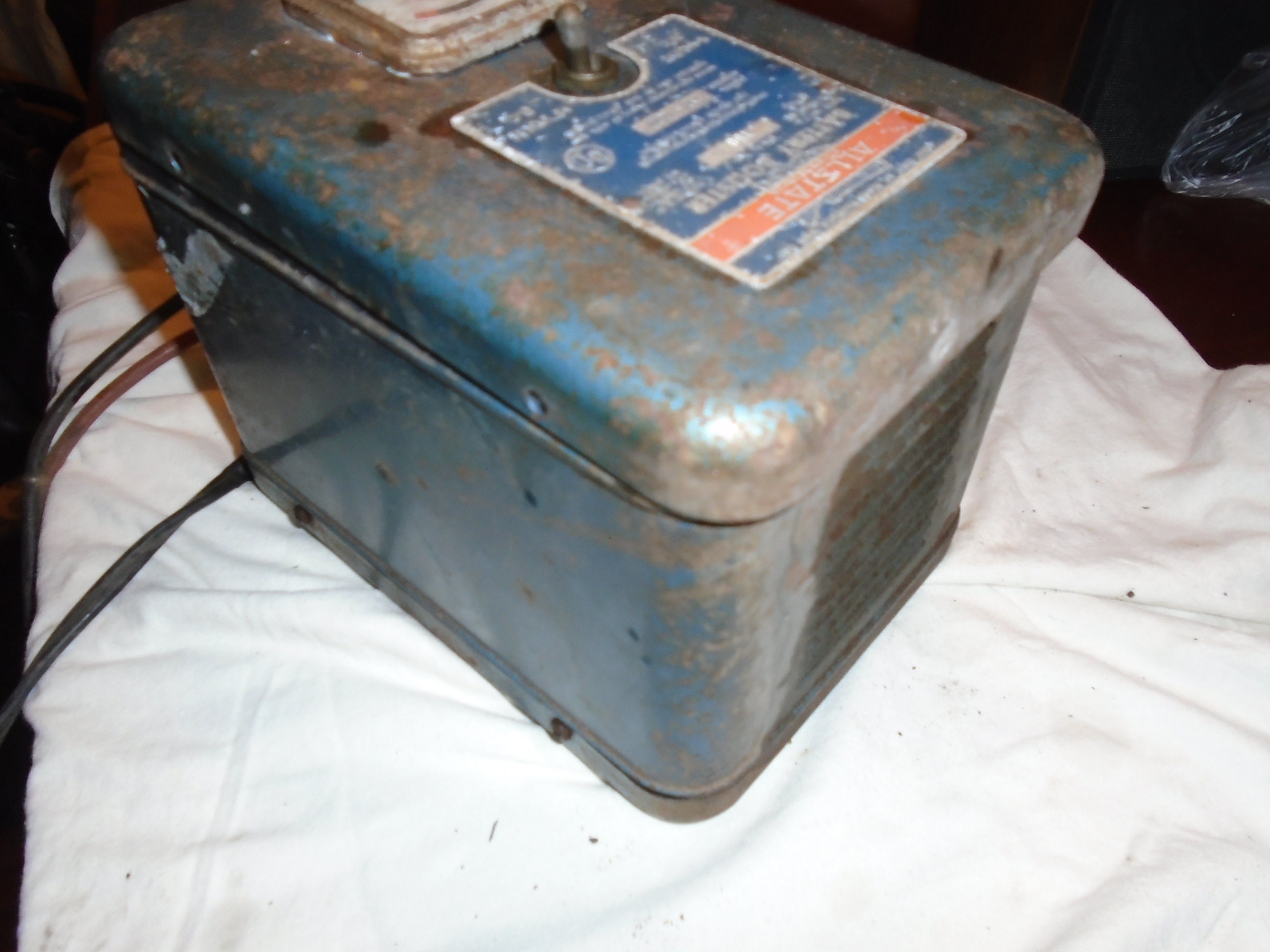 Vintage Allstate Battery Charger, Guitar Effects Box Parts - Etsy