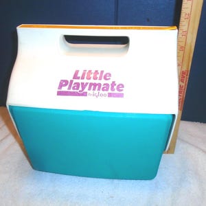 Vintage Little Playmate cooler, Igloo cooler, Lunchbox