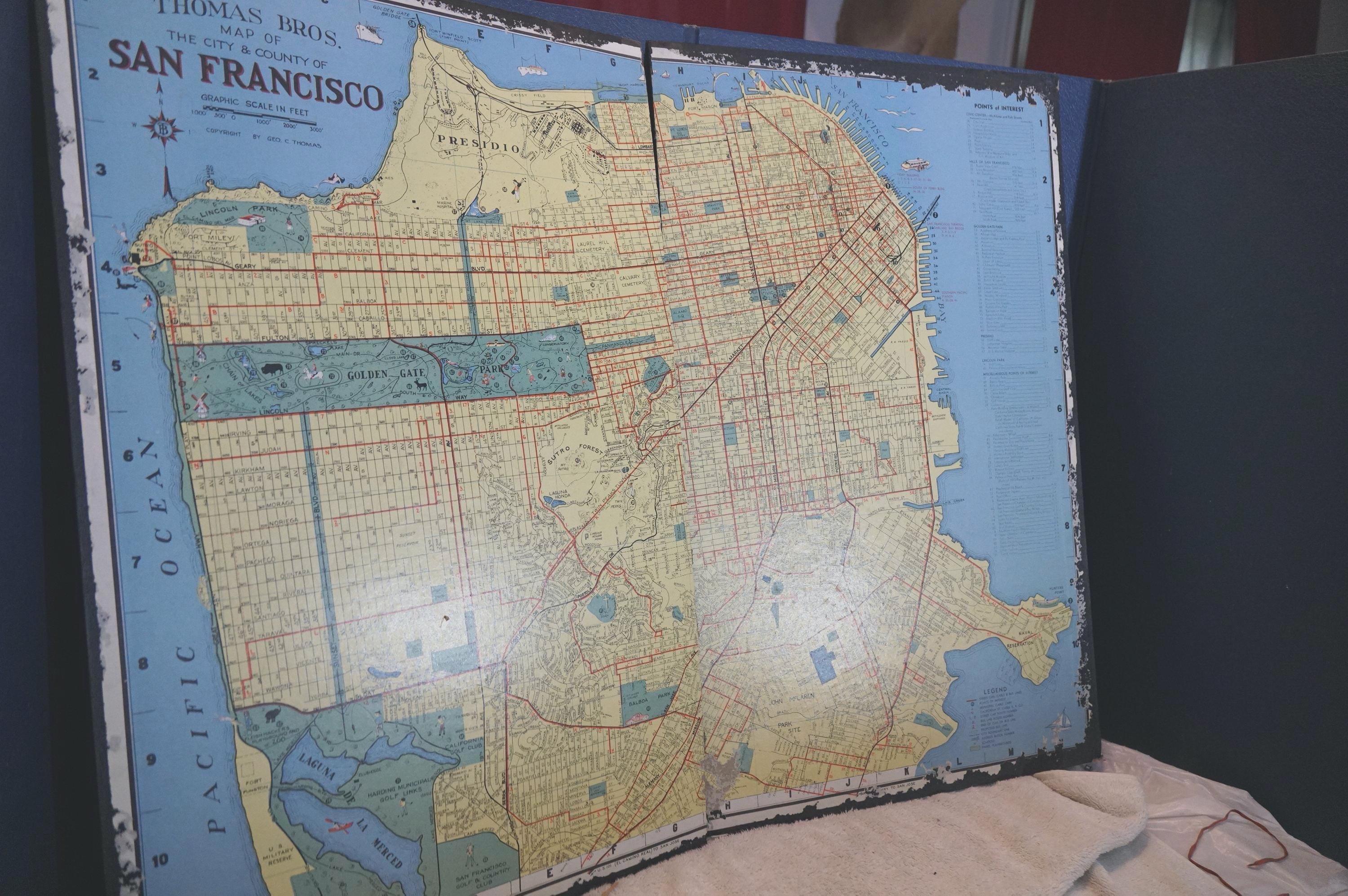 Thomas Bros Maps - Etsy