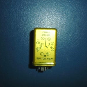 Vintage SIGMA Relay 80030 Part no 2Z7586-192