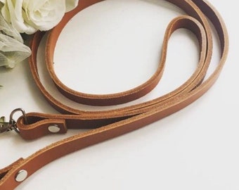 tan bag strap