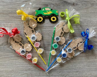 Monster Truck party favour / paint your own truck / monster party bags filler / monster vehicle birthday / monster car party favors