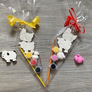 Farm animals party bag / Farm birthday Party favor/ animals party bags / Children's farm Party bags / farm animals party favors