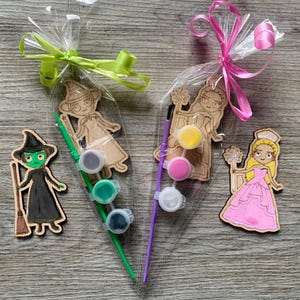 Paint Your Own Witch Party Favour / witch Party Bag / Children’s Crafts / wicked Birthday / Kids Craft Set / party Craft Kit / witch party