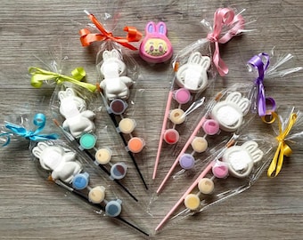 Labu party favors / Paint your own cute monster/ Labu birthday favour / Labu party bags