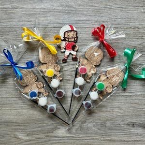 Lembrancinha de festa de futebol americano / enchimento de saco de festa de futebol / lembrancinhas de festa de futebol / pinte seu próprio jogador / aniversário de futebol americano