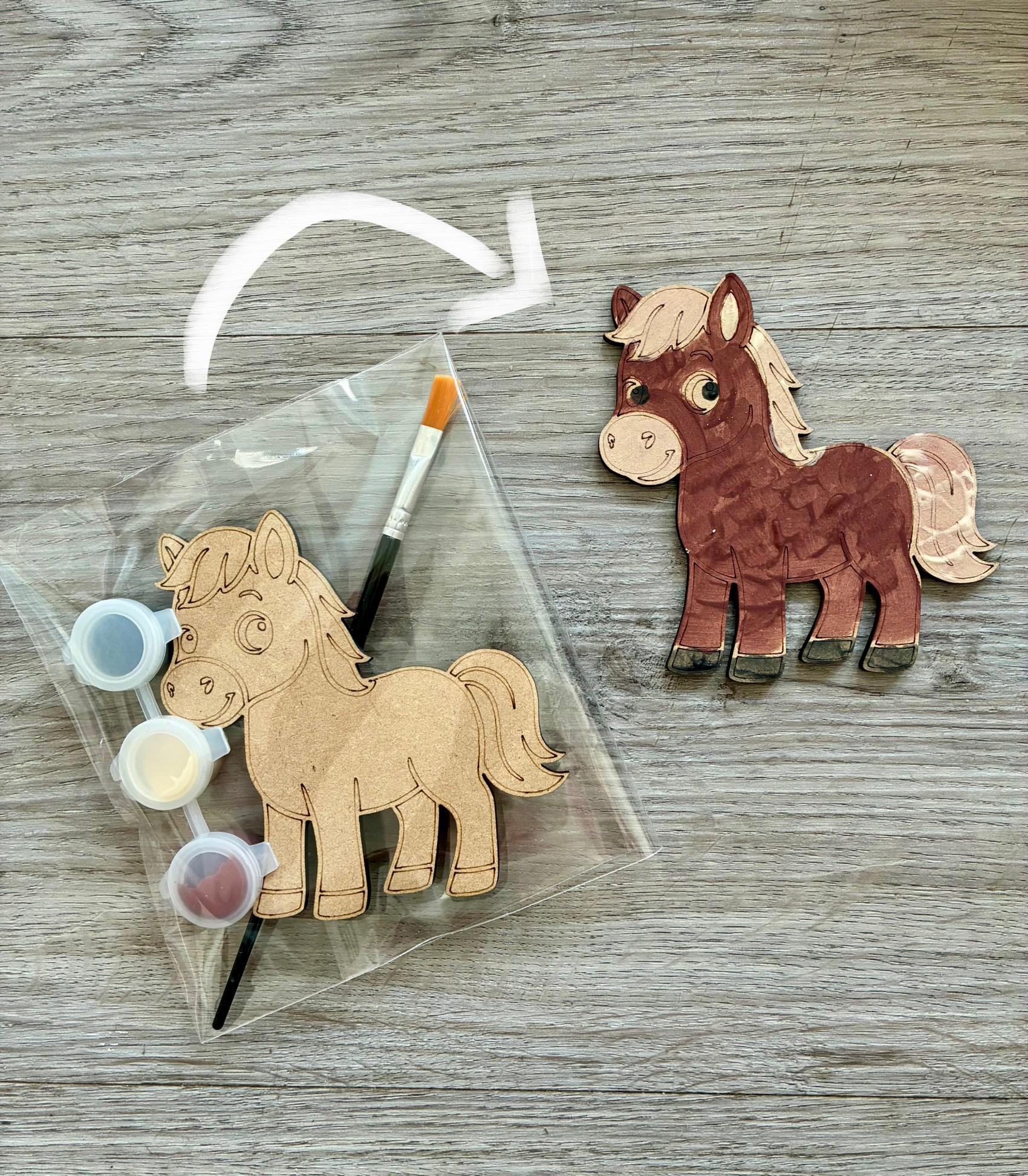 Colarr 20 Pcs Horse Party Favor Bags Horse Bags With - View #12