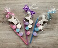 Paint your own mermaid tail / Mermaid party cone / mermaid party favors/ sea life party favor / mermaid Party bag filler/ mermaid birthday