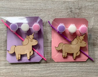 Paint your own Unicorn / unicorn birthday Party favour / unicorn girls party bags / Party bag filler/ girls wedding favour