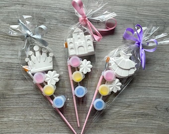 Paint your own princess party favor / princess party / princess party favors/ princess Party favour bag filler/ princess birthday