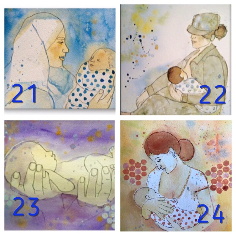 Framed Breastfeeding Poster With Mat Lactation Consultant - Etsy