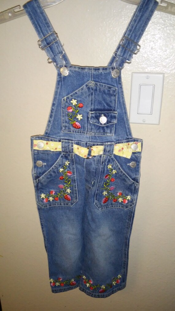 Strawberry Overalls