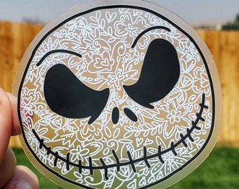 Pumpkin king sticker